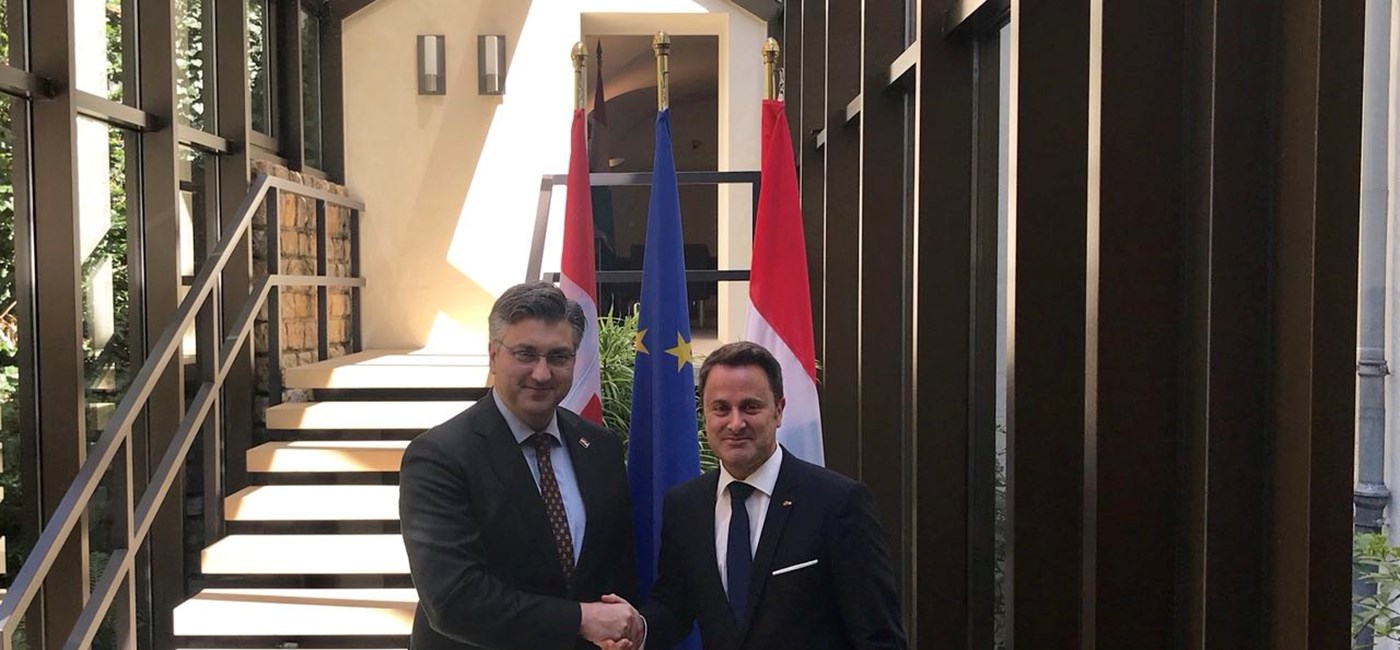 Luxembourg and Croatia committed to fostering friendly relations